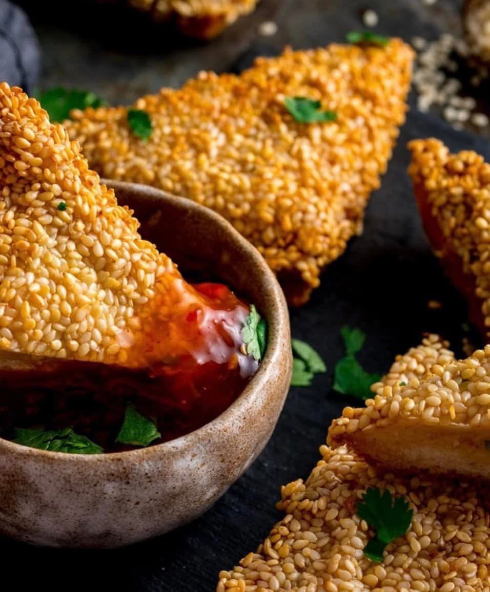 Sesame Prawn Toast